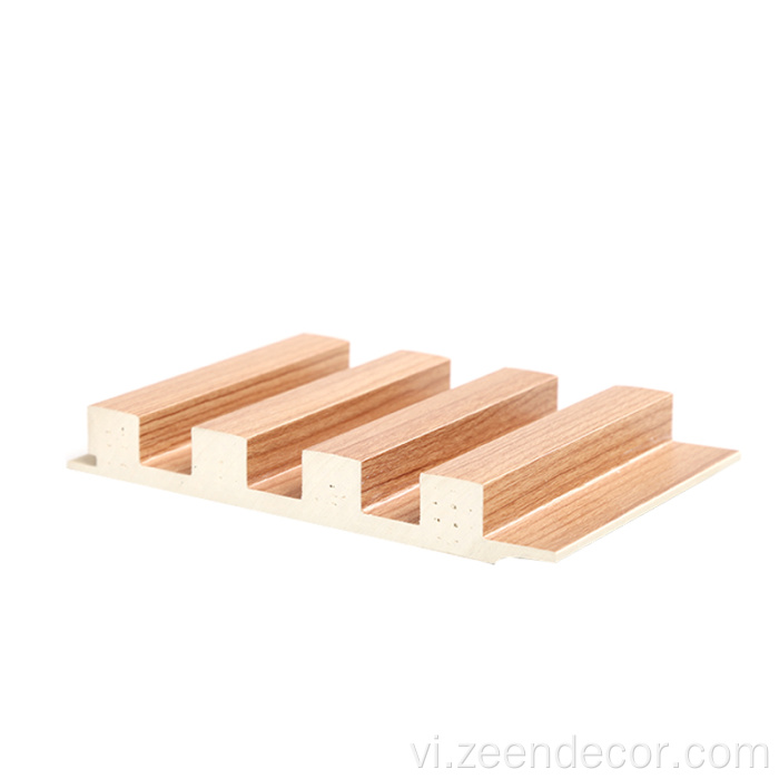 Trang trí 3D lưới tản nhiệt fluting wood wood bảng điều khiển